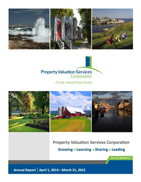 2014-2015 PVSC Annual Report