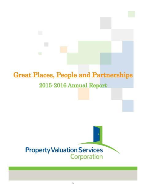 2015-2016 PVSC Annual Report