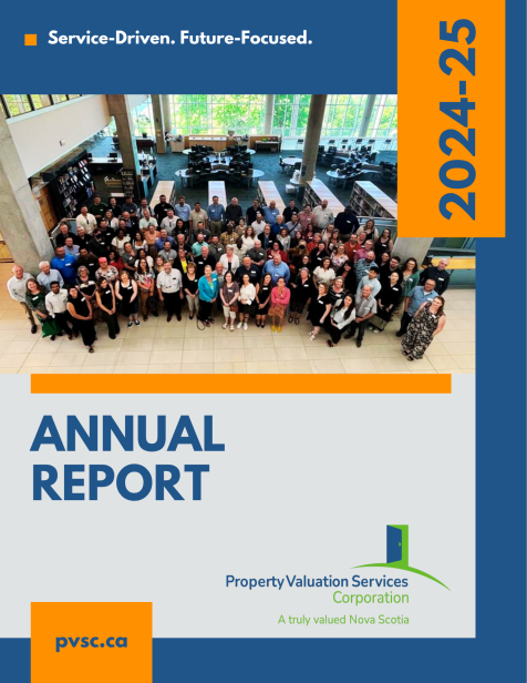 Preview of the cover page of the 2024-2025 PVSC Annual Report